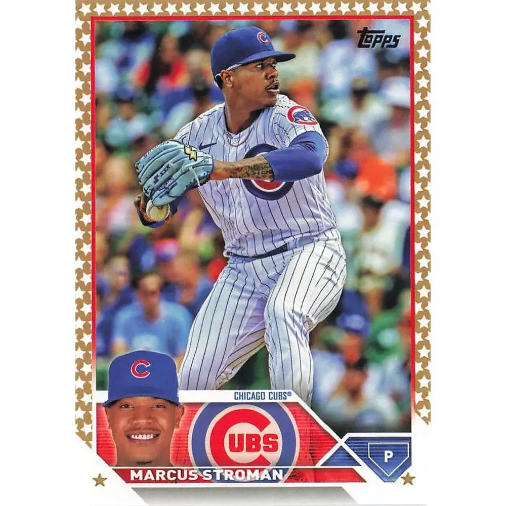 2023 Topps Gold Star Marcus Stroman #54 Chicago Cubs